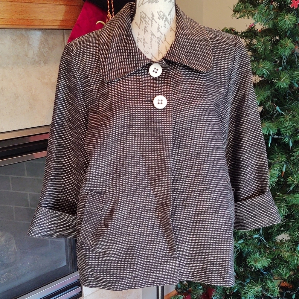 Studio Works Large Polka Dot Blazer!